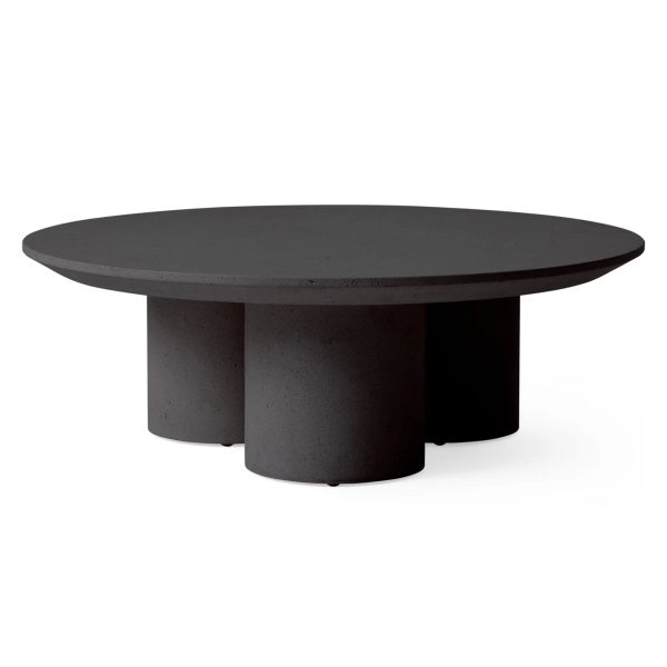 Cascade Outdoor Concrete Coffee Table Durable Sofa Center Tea Table - Image 9