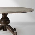 Girardi Margherita Bell'Arte Round Wood Dining Table Antique Vintage Distressed Furniture - Image 3