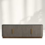 Finnley Sideboards Living Room Media Cabinets with Marble Top - Image 3