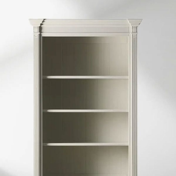 Athens Old-World Modular Solid Wood Bookcase - Image 5
