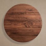 Modern Simplicity Jacob Round Dining Tablewith Vertex Solid Iron Base - Image 5