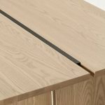 Carlisy Ash Wood Rectangle Dining Table Rural Style - Image 7