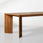 Yorn Wood Rectangular Dining Table with Angled Leg Design Base - Image 5