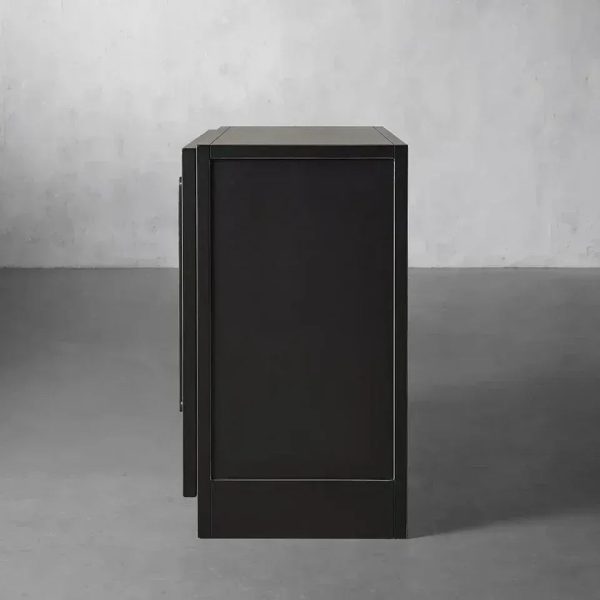 Factory Small Cabinet with Tempered Glass Doors - Image 3