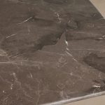 Aero Marble Stone Top Dining Table with Launette Steel Base Luxury Tulip Dining Table - Image 4